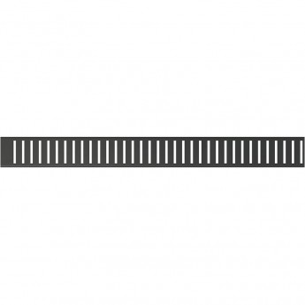Решетка ALCAPLAST PURE-1450BLACK для водоотводящего желоба