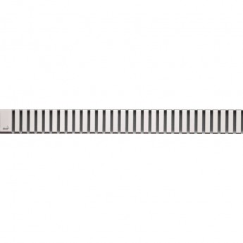 Решетка ALCAPLAST LINE-750L для водоотводящих желобов (APZ1, APZ4, APZ12) дизайн LINE
