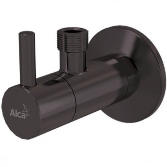 Угловой вентиль ALCAPLAST GUN METAL ARV001-GM-B с фильтром 1/2"х3/8" матовый