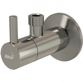 Угловой вентиль ALCAPLAST ARV001-N-P с фильтром 1/2"х3/8" никель глянец